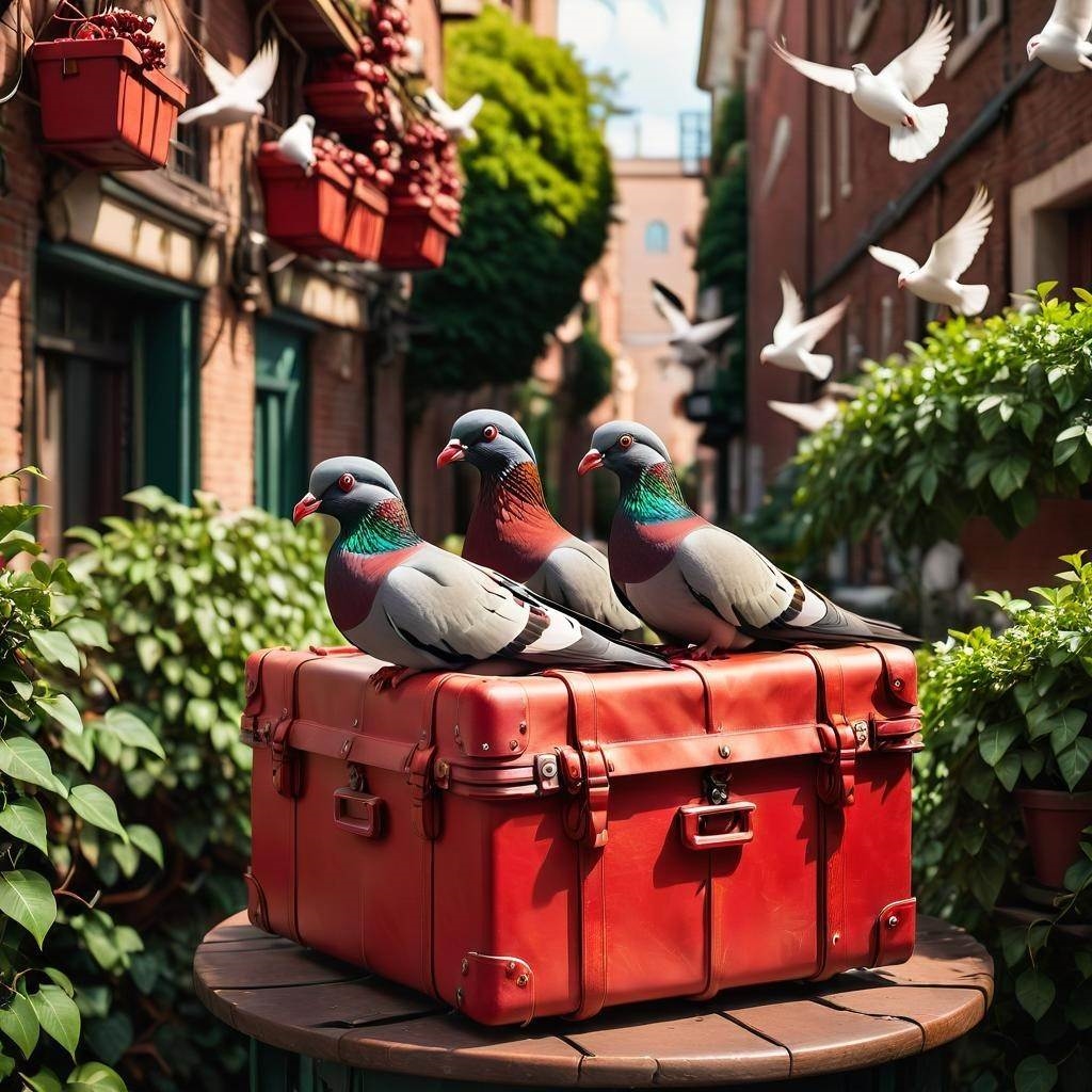 Jak odróżnić czerwone gołębie pocztowe